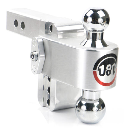 Weigh Safe Turnover Ball 4" Drop Hitch With 2" Shank CTB4-2