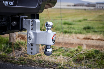 Weigh Safe Turnover Ball 6" Drop Hitch With 2.5" Shank CTB6-2.5