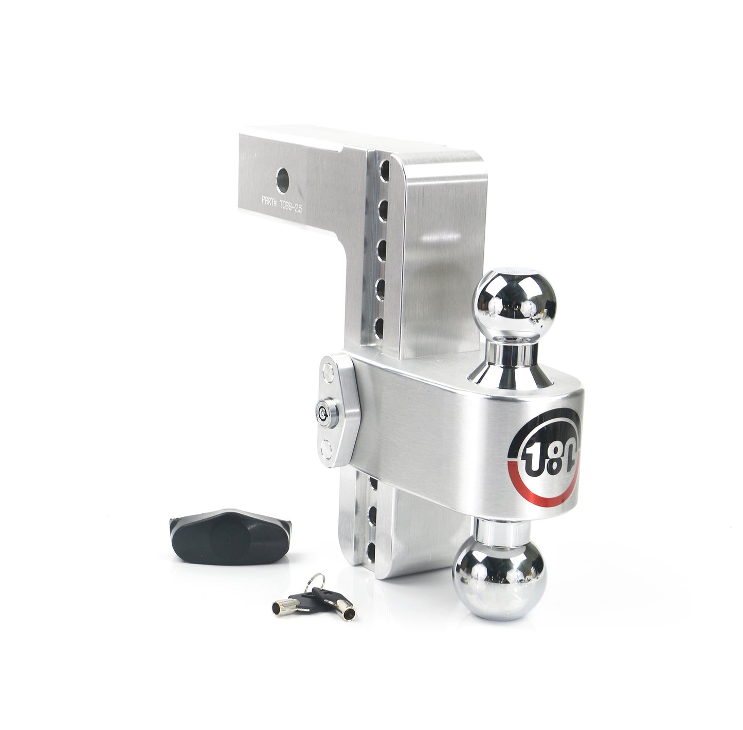 Weigh Safe Turnover Ball 8" Drop Hitch With 2.5" Shank CTB8-2.5