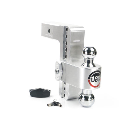 Weigh Safe Turnover Ball 8" Drop Hitch With 2.5" Shank CTB8-2.5