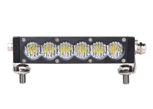 Quake LED - QUC205 - 7 Inch LED Light Bar Single Row 30 Watt Spot Carbon Series