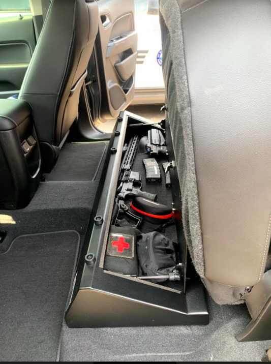 ESP Truck Accessories Lockable Storage Under The Back Seat USSCOL-01