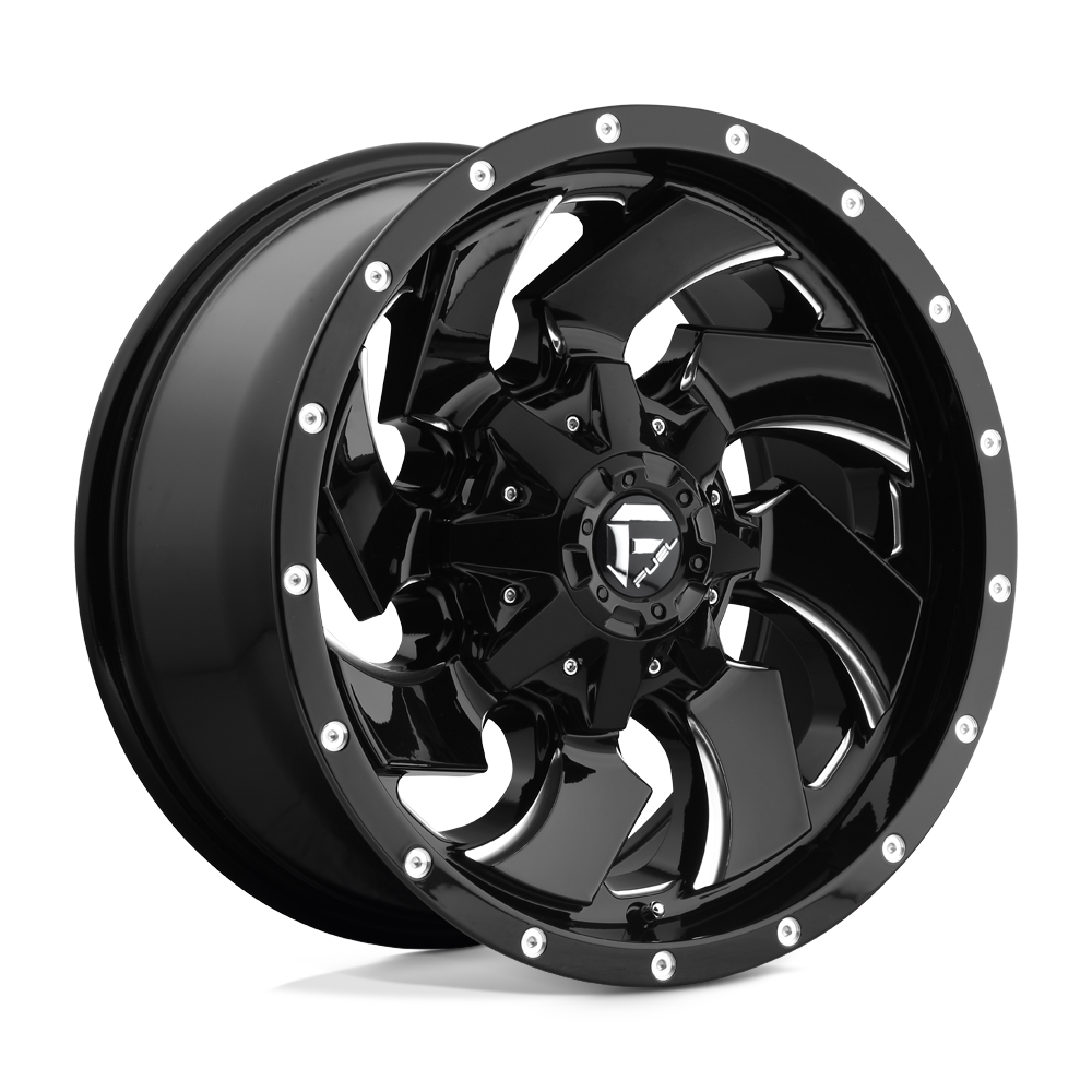 D574 20X10 8X6.5 GL-BLK-MIL -18MM