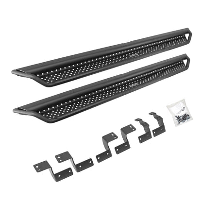 Go Rhino D14425T Dominator Xtreme D1 SideSteps With Mounting Bracket Kit Textured Black
