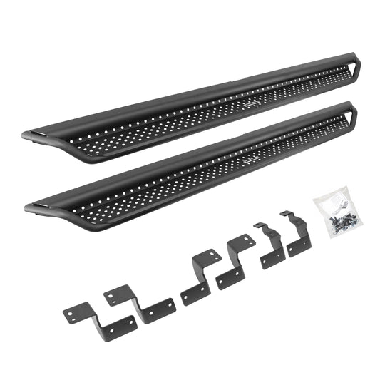 Go Rhino D14425T Dominator Xtreme D1 SideSteps With Mounting Bracket Kit Textured Black