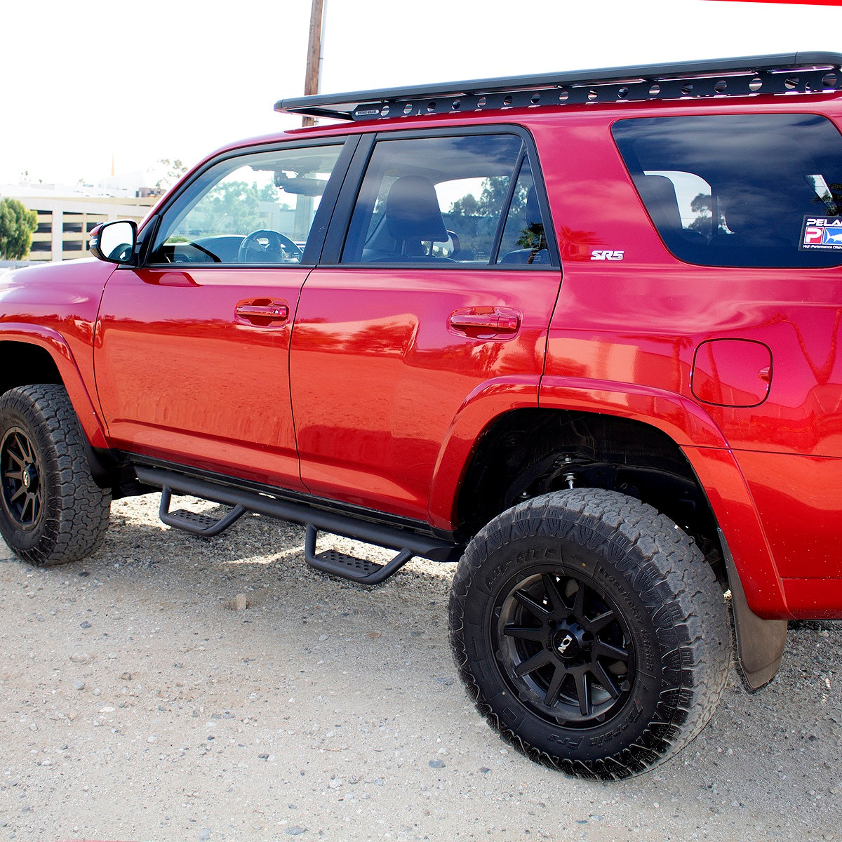 Go Rhino D224425T Domintator Extreme D2 Side Steps With Mounting Brackets Textured Black