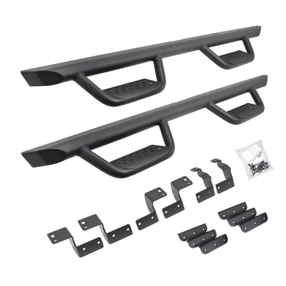 Go Rhino D224425T Domintator Extreme D2 Side Steps With Mounting Brackets Textured Black