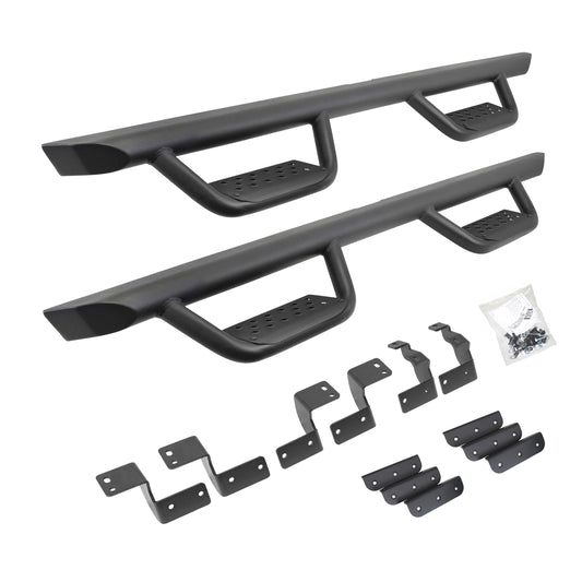 Go Rhino D224425T Domintator Extreme D2 Side Steps With Mounting Brackets Textured Black