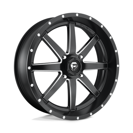 D538 22X7 4X156 MT-BLK-MIL 13MM