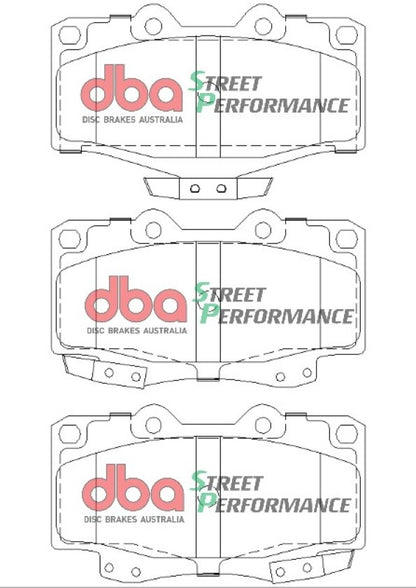 Disc Brakes Australia Truck And SUV Performance Brake Pad Set DB1149SD