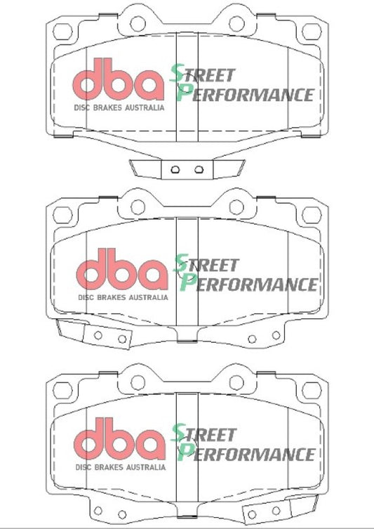 Disc Brakes Australia Truck And SUV Performance Brake Pad Set DB1149SD