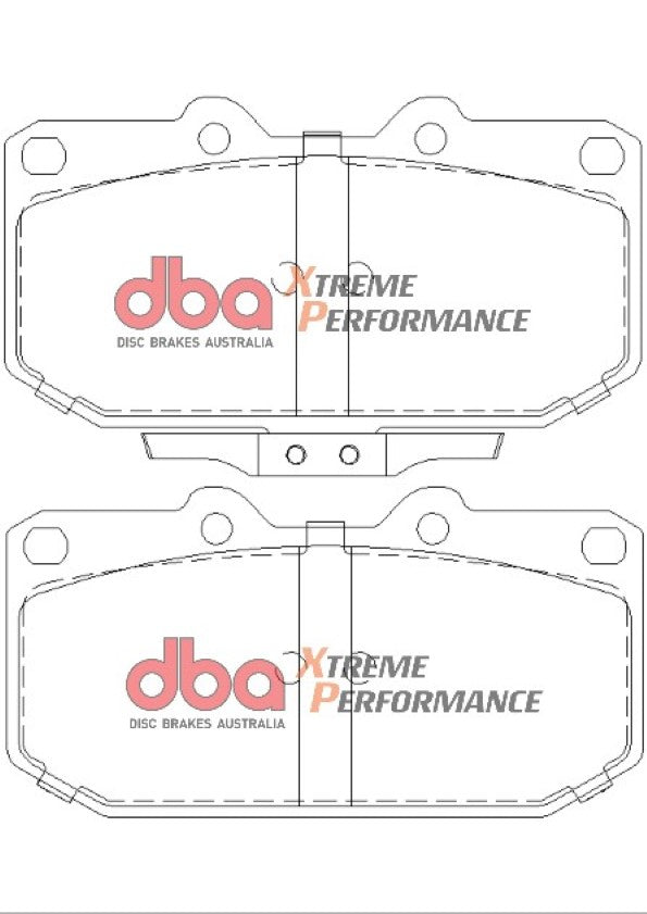 Disc Brakes Australia Xtreme Performance Brake Pad Set DB1170XP