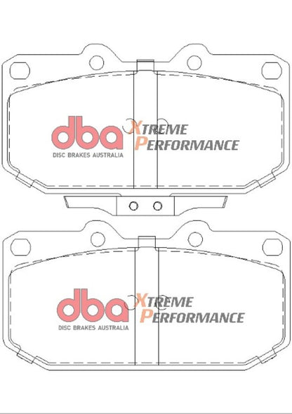 Disc Brakes Australia Xtreme Performance Brake Pad Set DB1170XP