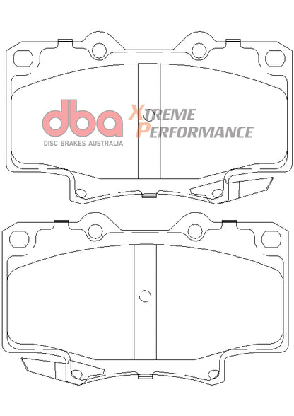 Disc Brakes Australia Xtreme Performance Brake Pad Set DB1199XP