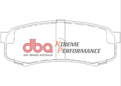 Disc Brakes Australia Xtreme Performance Brake Pad Set DB1200XP