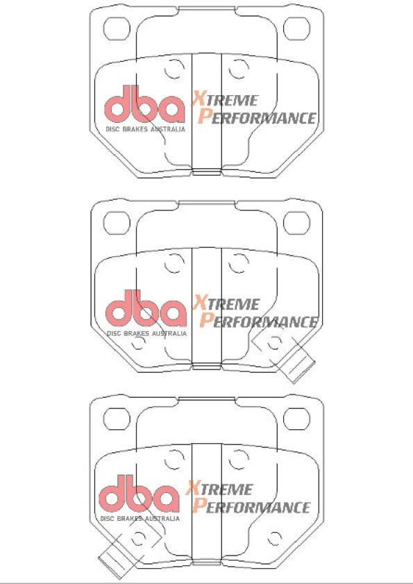 Disc Brakes Australia Xtreme Performance Brake Pad Set DB1220XP