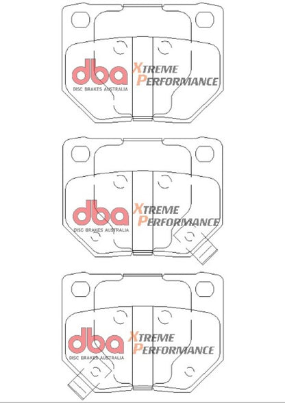 Disc Brakes Australia Xtreme Performance Brake Pad Set DB1220XP