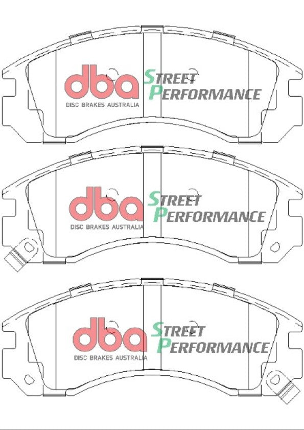 Disc Brakes Australia Street Performance Brake Pad Set DB1223SP