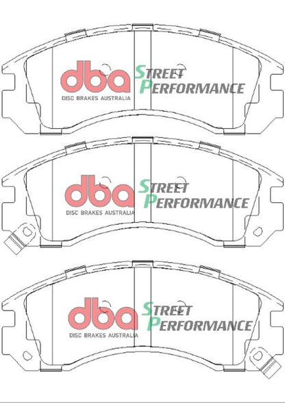 Disc Brakes Australia Street Performance Brake Pad Set DB1223SP