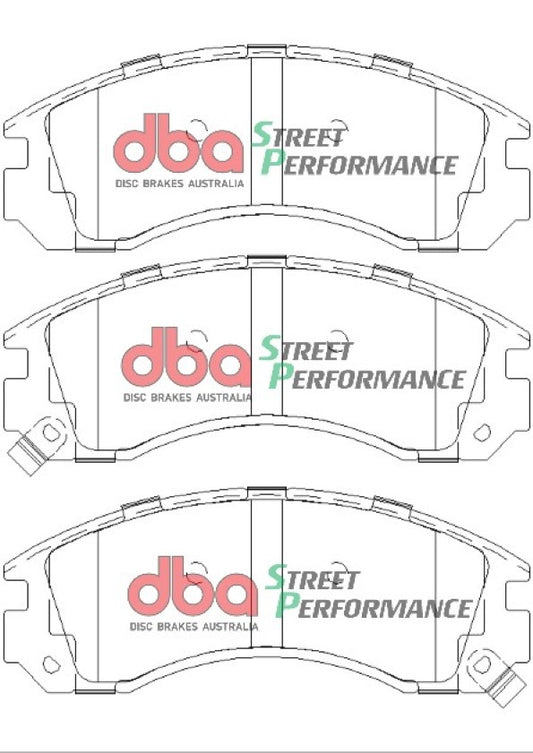 Disc Brakes Australia Street Performance Brake Pad Set DB1223SP