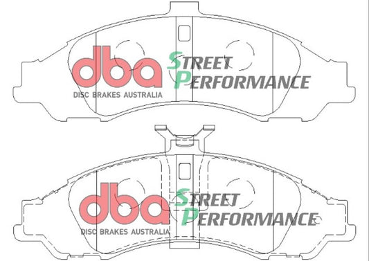 Disc Brakes Australia Street Performance Brake Pad Set DB1331SP