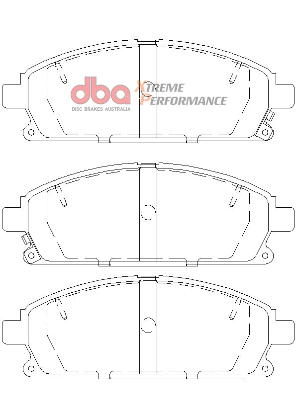 Disc Brakes Australia Xtreme Performance Brake Pad Set DB1333XP