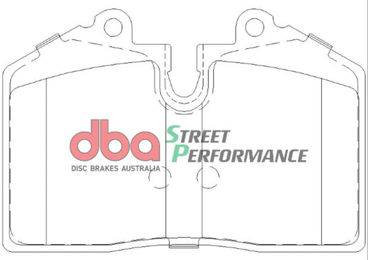 Disc Brakes Australia Street Performance Brake Pad Set DB1356SP