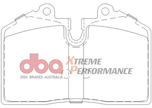Disc Brakes Australia Xtreme Performance Brake Pad Set DB1356XP