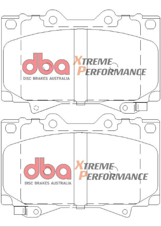 Disc Brakes Australia Xtreme Performance Brake Pad Set DB1365XP