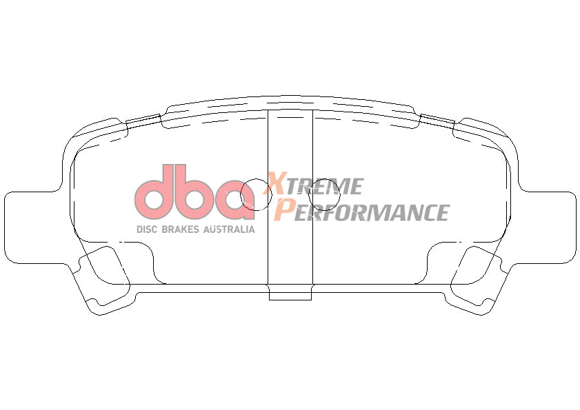 Disc Brakes Australia Xtreme Performance Brake Pad Set DB1379XP