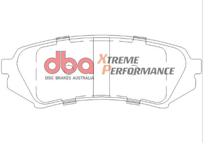 Disc Brakes Australia Xtreme Performance Brake Pad Set DB1383XP