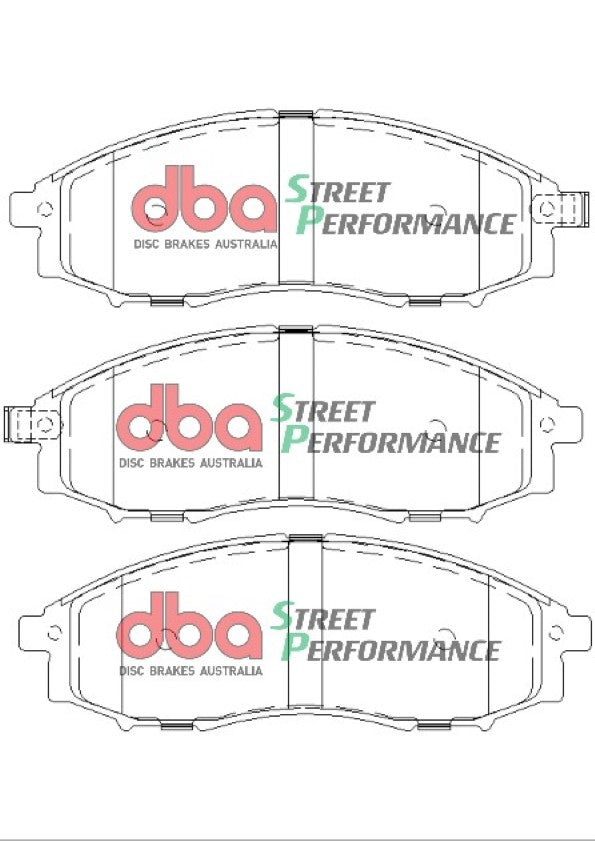 Disc Brakes Australia Truck And SUV Performance Brake Pad Set DB1439SD