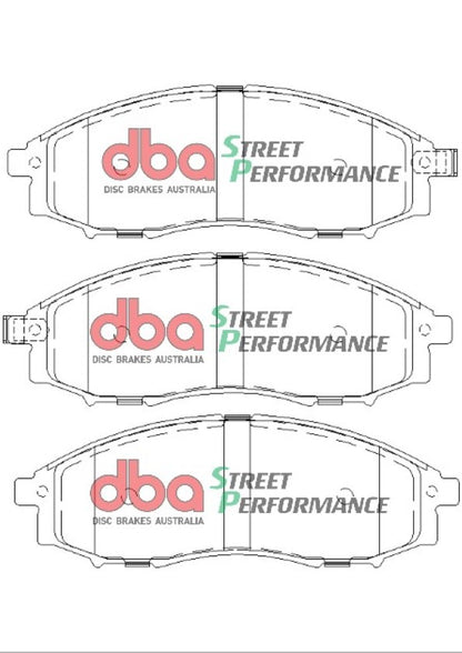 Disc Brakes Australia Truck And SUV Performance Brake Pad Set DB1439SD