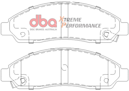 Disc Brakes Australia Xtreme Performance Brake Pad Set DB1468XP
