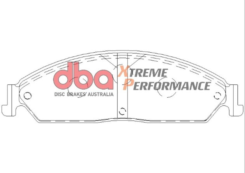 Disc Brakes Australia Xtreme Performance Brake Pad Set DB1473XP