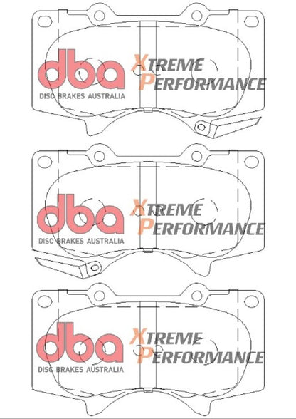 Disc Brakes Australia Xtreme Performance Brake Pad Set DB1482XP