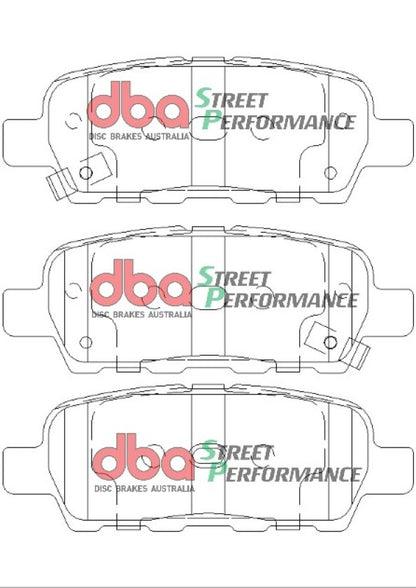 Disc Brakes Australia Street Performance Brake Pad Set DB1509SP