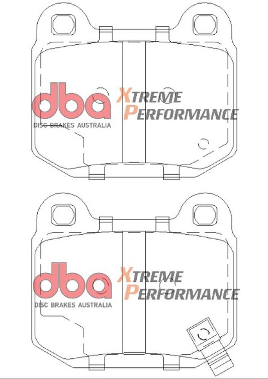 Disc Brakes Australia Xtreme Performance Brake Pad Set DB1521XP