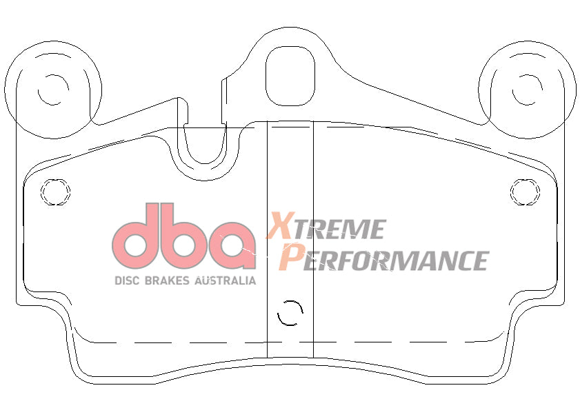 Disc Brakes Australia Xtreme Performance Brake Pad Set DB1677XP