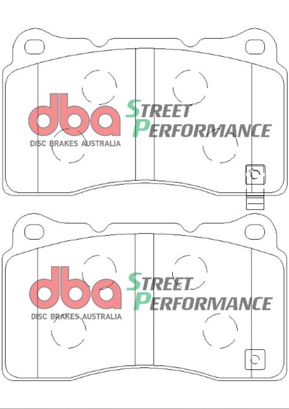Disc Brakes Australia Truck And SUV Performance Brake Pad Set DB1678SD