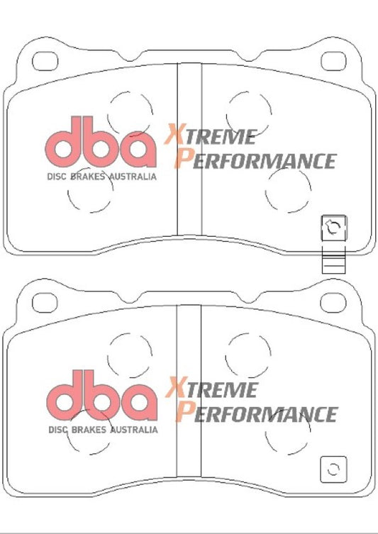 Disc Brakes Australia Xtreme Performance Brake Pad Set DB1678XP