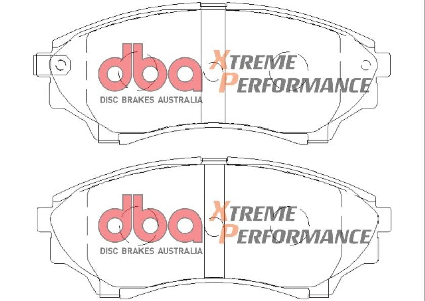 Disc Brakes Australia Xtreme Performance Brake Pad Set DB1681XP