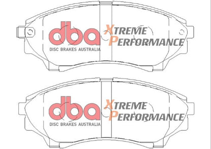 Disc Brakes Australia Xtreme Performance Brake Pad Set DB1681XP