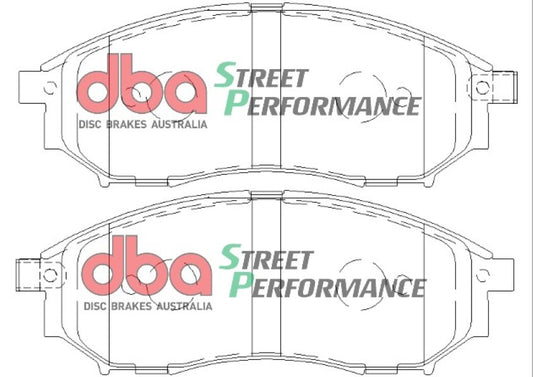 Disc Brakes Australia Truck And SUV Performance Brake Pad Set DB1696SD