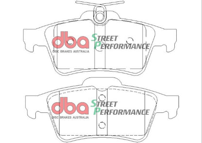 Disc Brakes Australia Street Performance Brake Pad Set DB1763SP