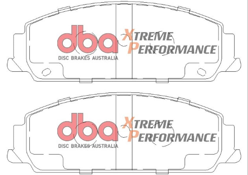 Disc Brakes Australia Xtreme Performance Brake Pad Set DB1765XP