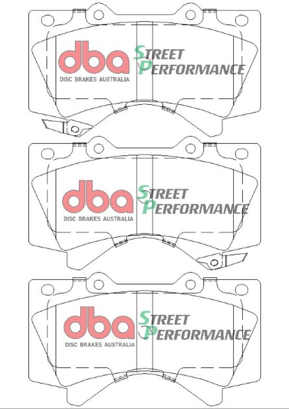 Disc Brakes Australia Truck And SUV Performance Brake Pad Set DB1838SD