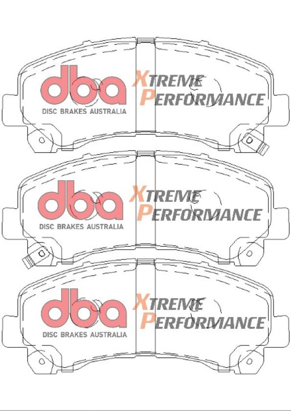 Disc Brakes Australia Xtreme Performance Brake Pad Set DB1841XP