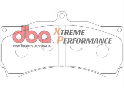 Disc Brakes Australia Xtreme Performance Brake Pad Set DB1933XP