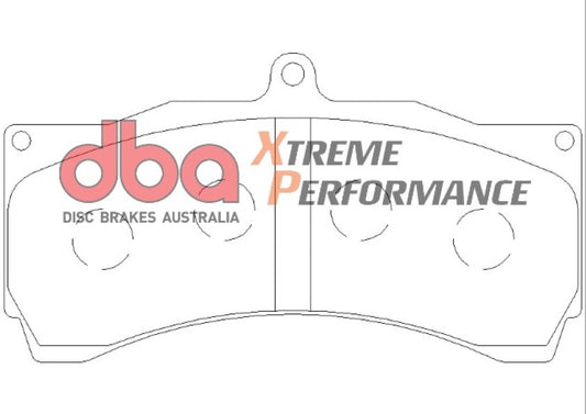 Disc Brakes Australia Xtreme Performance Brake Pad Set DB1933XP